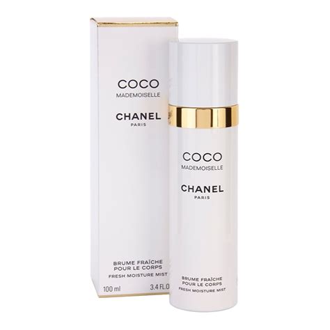 chanel body mist spray|chanel coco mademoiselle body spray.